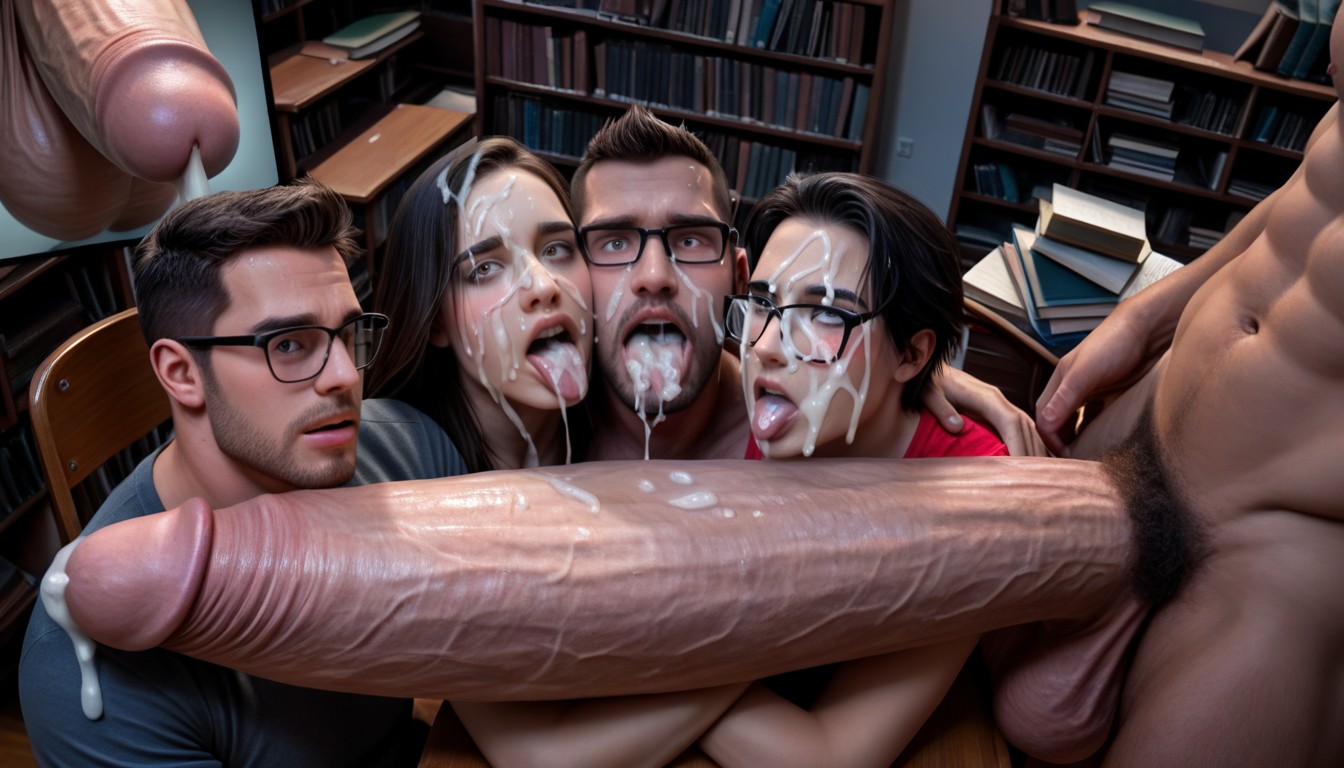 Desk, Gay, Sweaty KI Schwulenporno