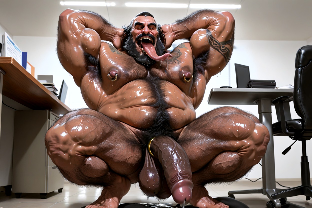 Pov, Huge Nipples, Huge Trapezius Porno IA Gay