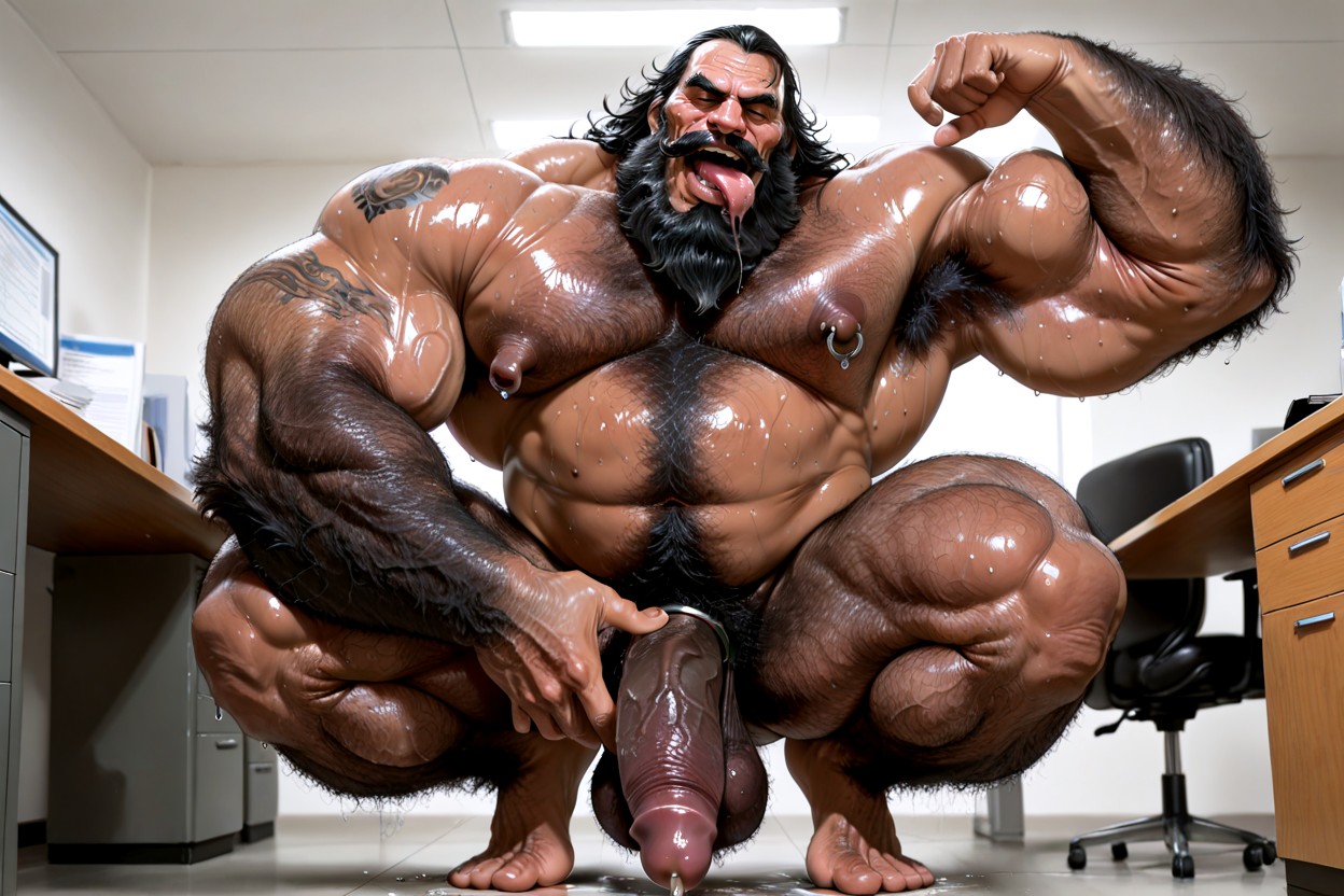 Foreskin, Vue De Côté, Tattoos Porno IA Gay