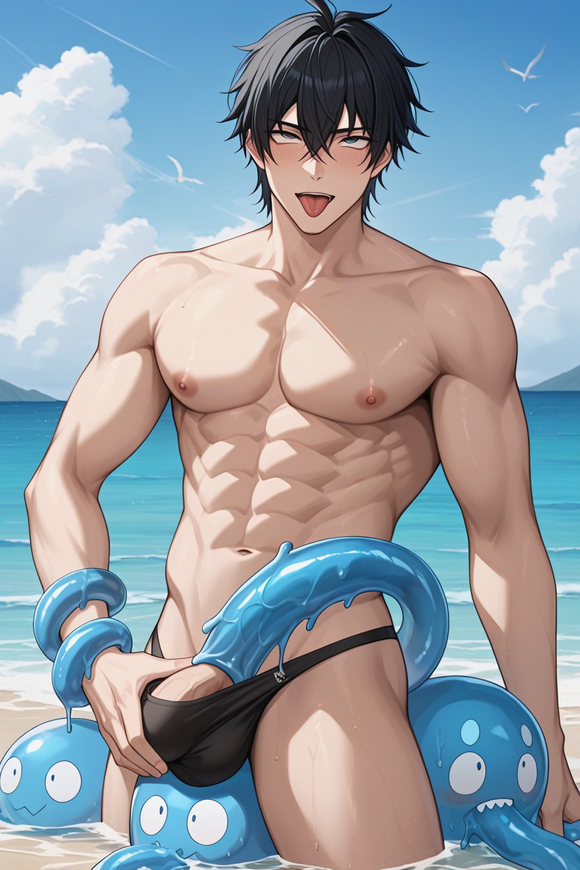 Sea, 阿嘿脸, Help Masturbate AI同性恋黄片