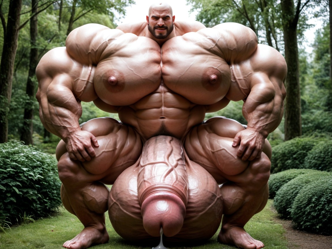 Male Hormone Monster, Pumped Lips, Corps Entier Porno IA Gay