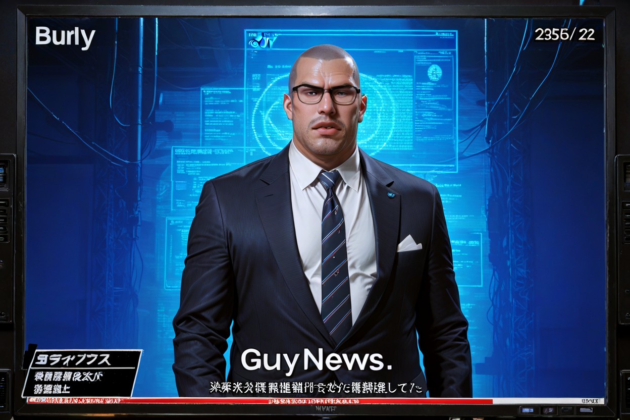 Cinematic Framing, Intelligent Face, Hairy Body Porno IA Gay