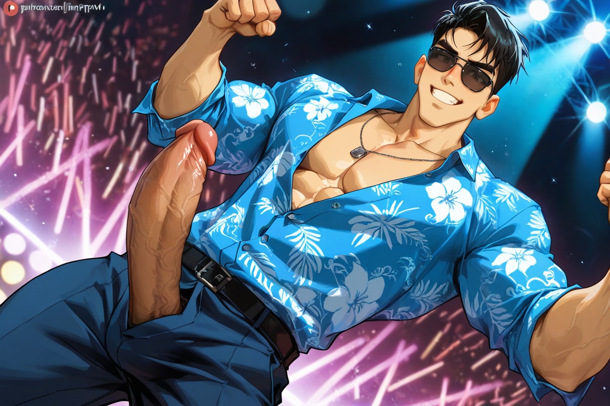 25+, Volumetric Lighting, Idole K-pop Porno IA Gay