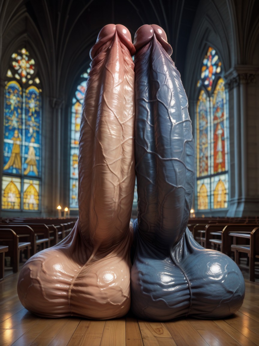 Hdr, Photorealism, Exaggerated Swollen Glans AI同性戀黃片