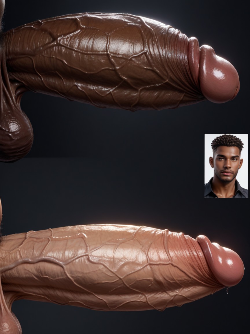 Gigantic Glans, Extreme Close Up, Bulb Glans Porno IA Gay