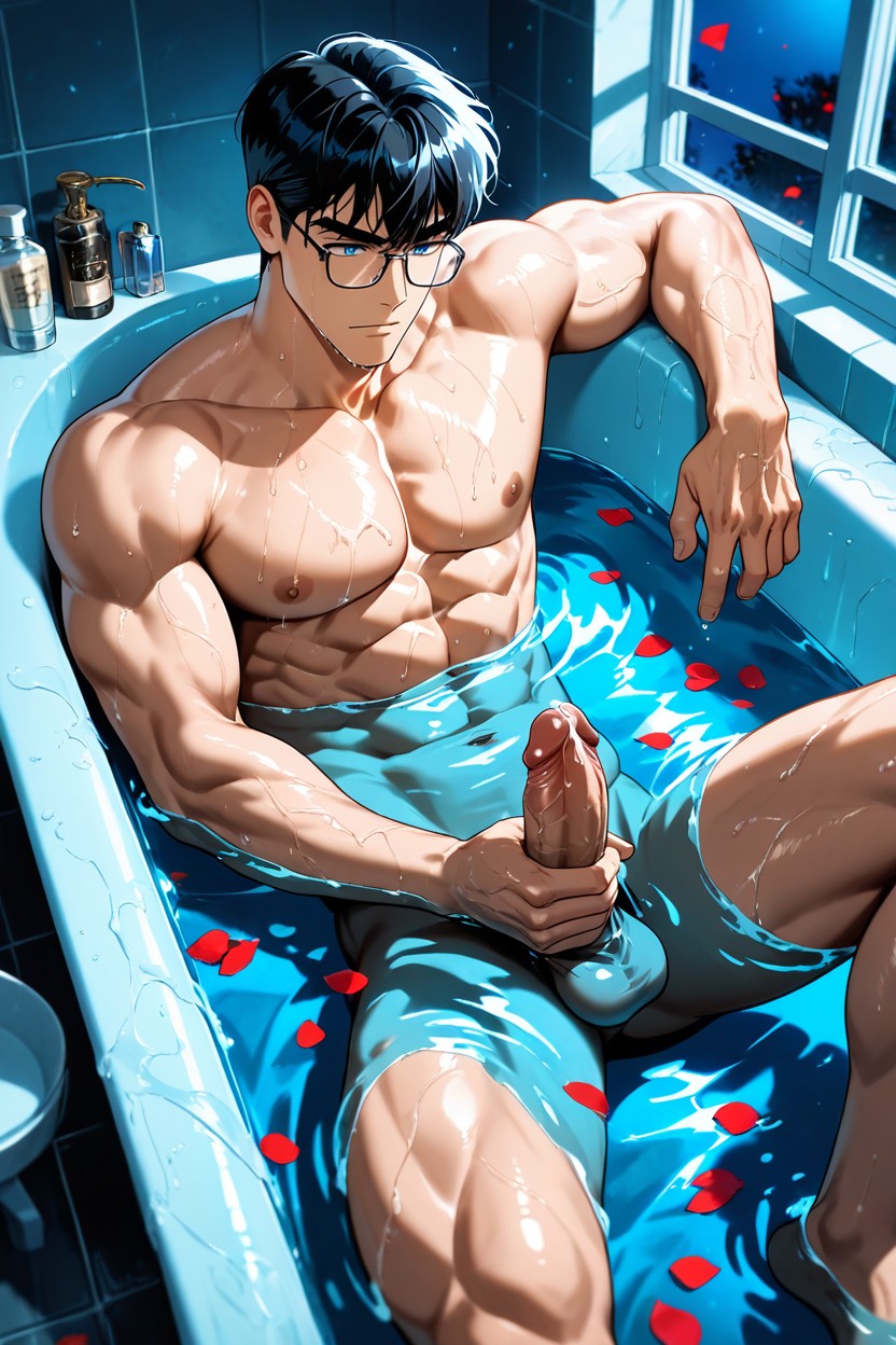Fit, Solo, Abs ゲイAIポルノ