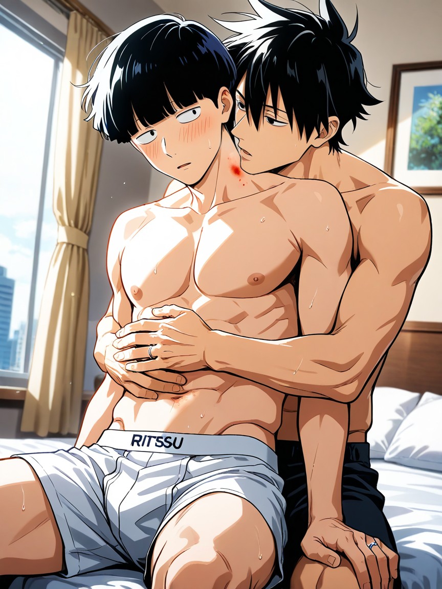 Hickey On Chest, Mobpsycho, Male Only AI同性戀黃片