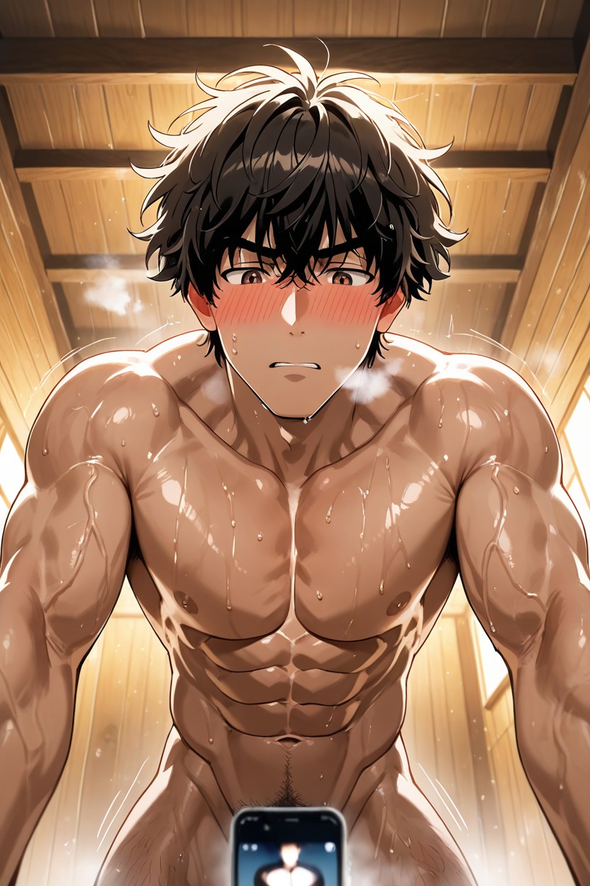 18+, Ceiling, Orgasm 게이 AI 포르노