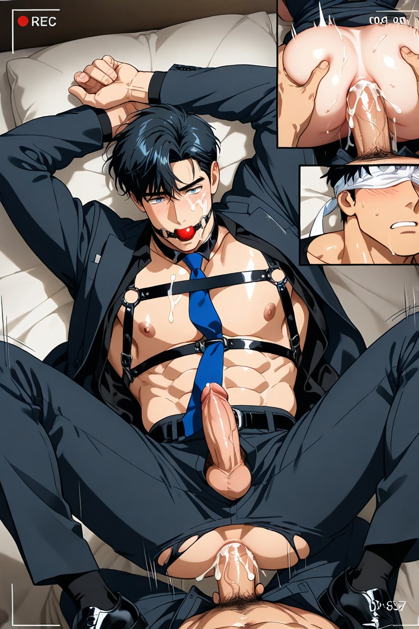Ilay Riegrow From Manhwa Passion, Male Only, Arms Behind Back AI Gay Porn