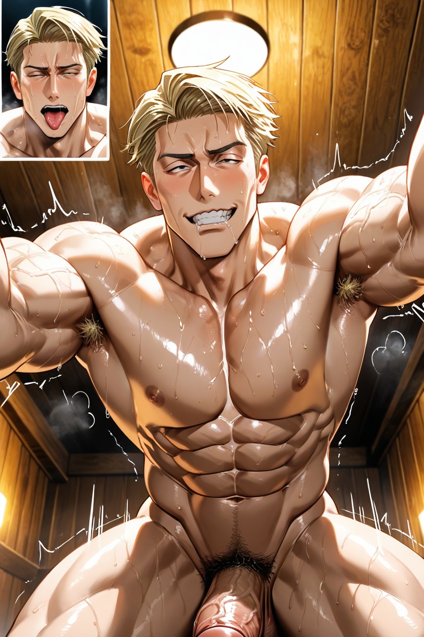 Punto De Vista, Solo, Veiny Muscle Porno gay IA