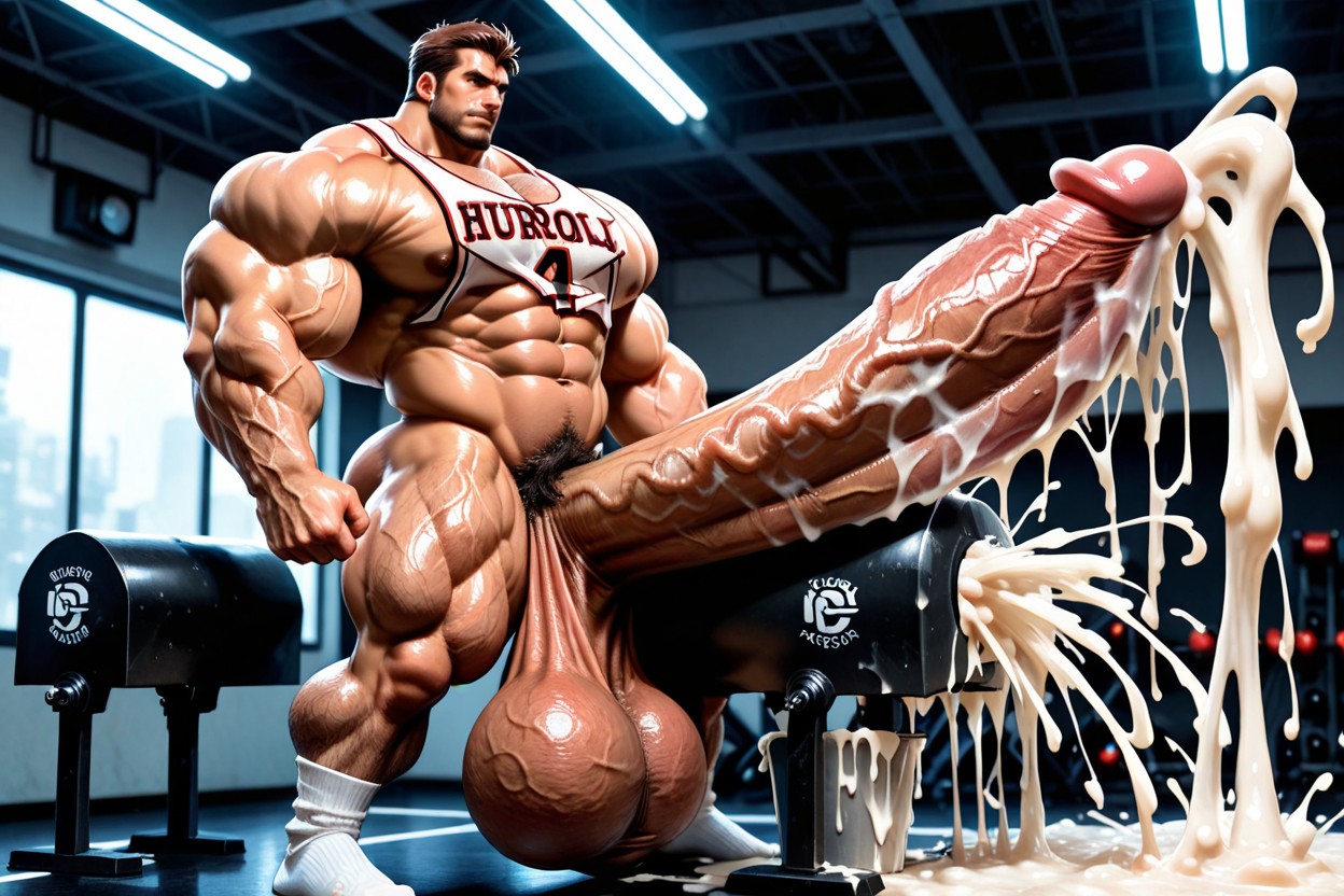 Growing Penis, Naked, Extreme Hyper Penis AI Gay Porn