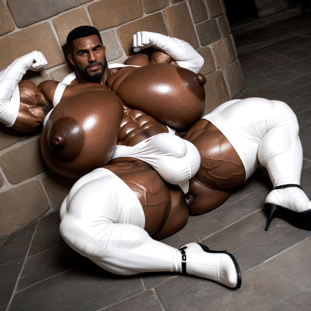 Wide Angle, Muscular, 25+ AI Gay Porn