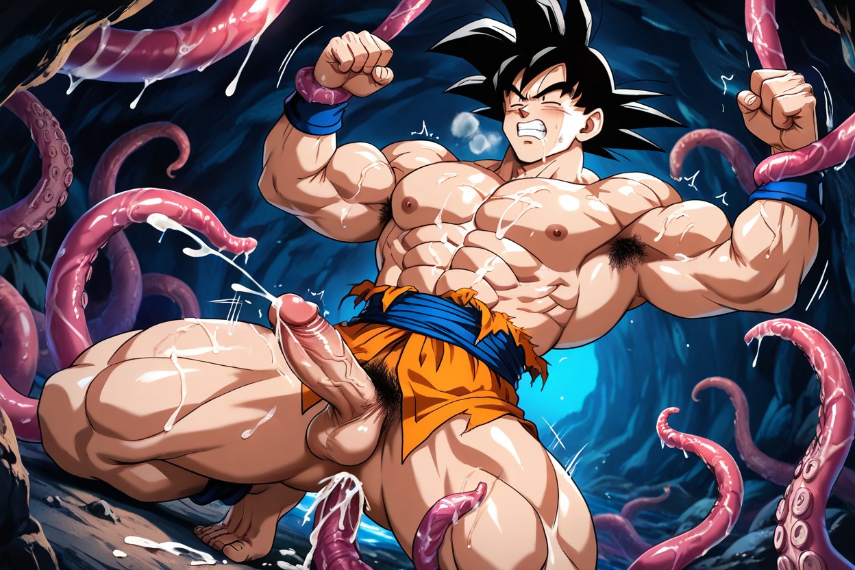 Sea Cave, High Detail, Public Hair AI Gay Porn