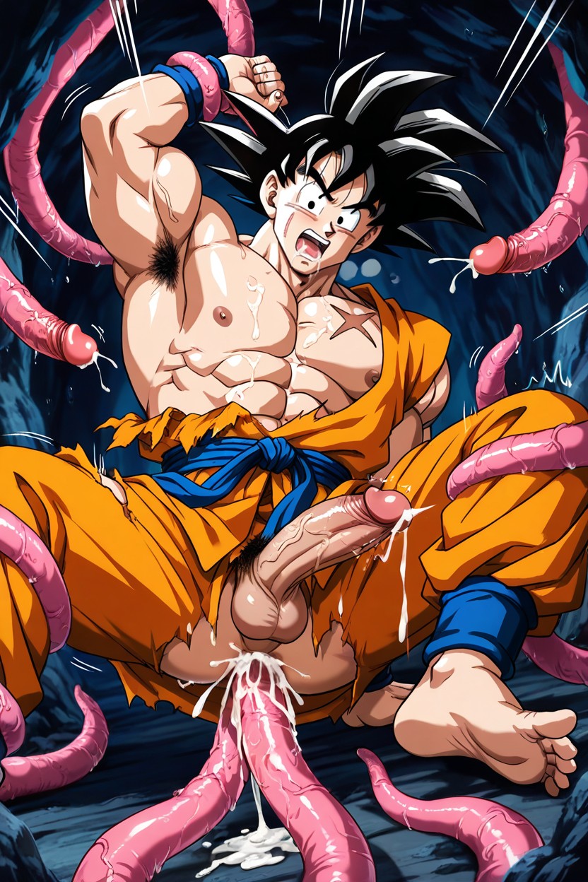 Accurate Eyes Shape, In Cave, Shoot Cum AI Gay Porn