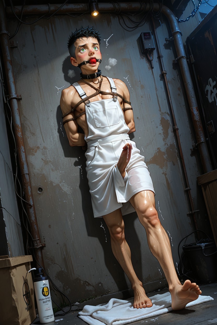 Oiled Body, Bdsm, Male Only AI Gay Porn