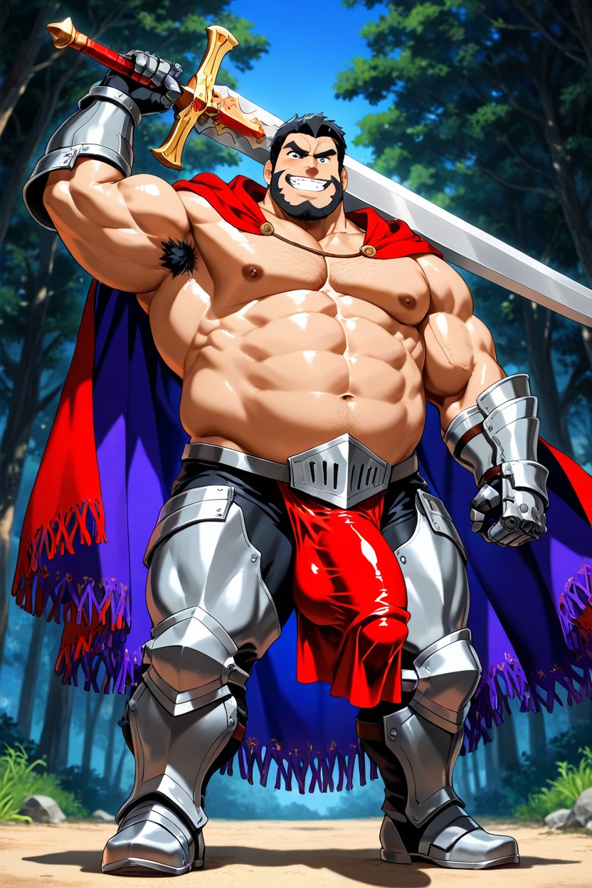 Gauntlet, Tall Height ’ ”, Male Only AI Gay Porn