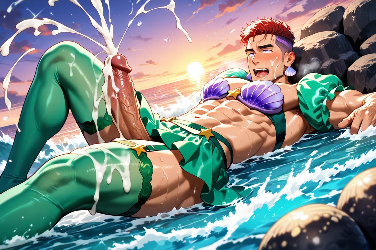 Orgasm, Cosplay, Splashing Water Porno gay IA
