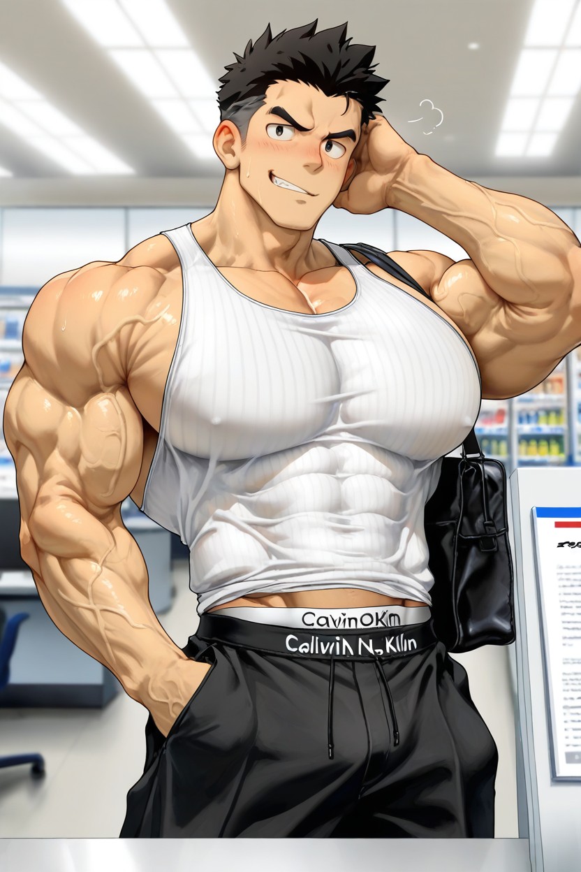 Skinnyarms, Veiny Muscles, Circumscribed Waist Porno gay IA
