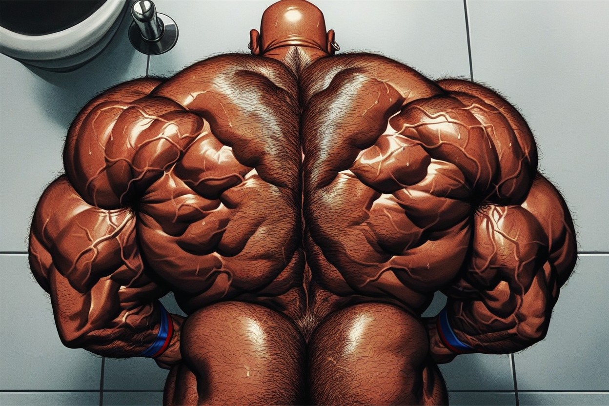 18+, Huge Muscles, Muscular Ass Porno gay IA