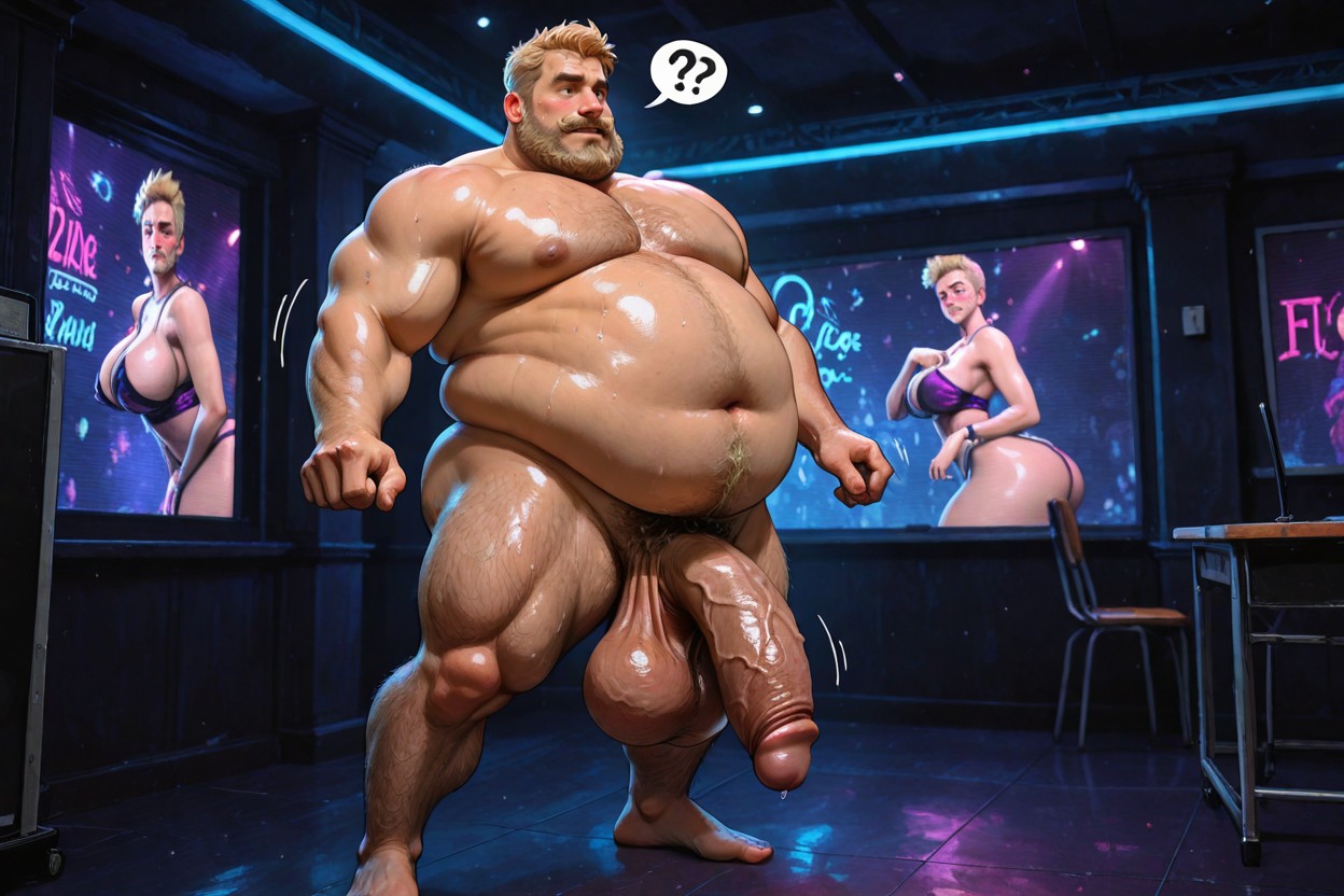 Teacher Gets Boner, Dance, Manboobs AI Gay Porn