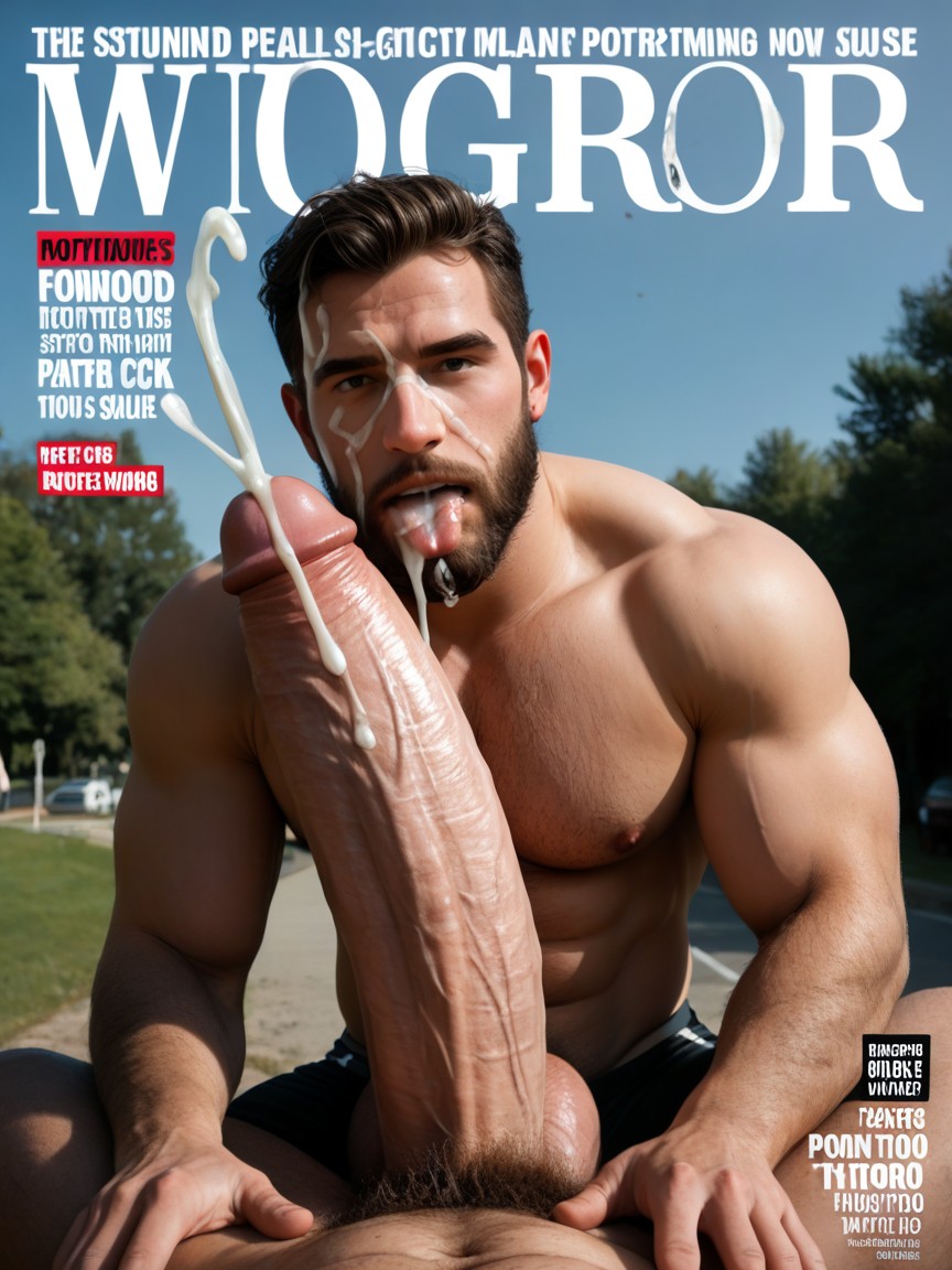 Award Winning Photograph, Erect Cock, Erect Cock AI Gay Porn
