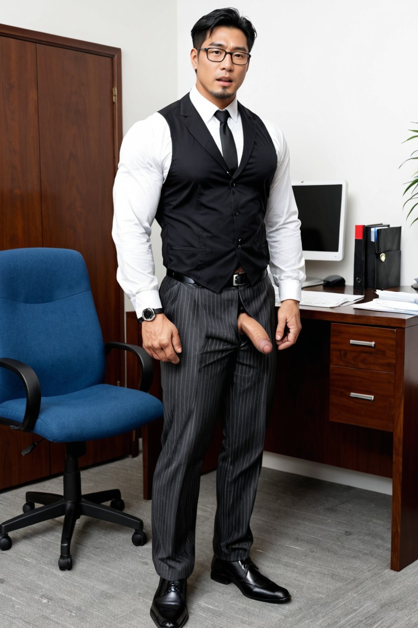 Have Penis, Plano Mediot, Black Belt Porno gay IA