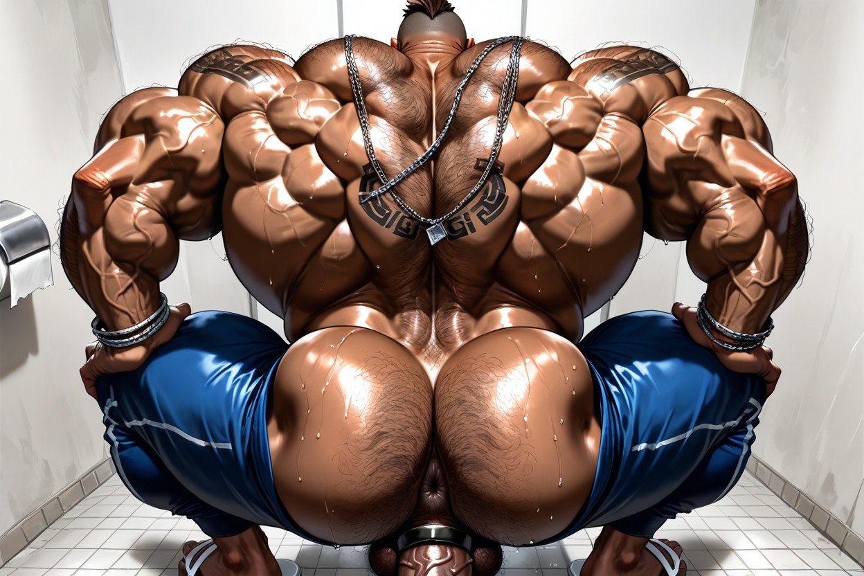 Open Legs, High Definition, Long Strong Neck AI Gay Porn