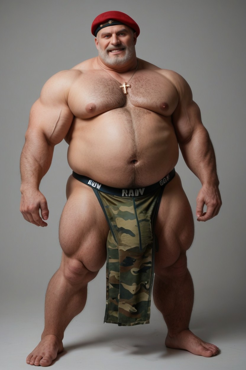 Que Sea Parte De La Ropa Interior Militar AI Gay Porn