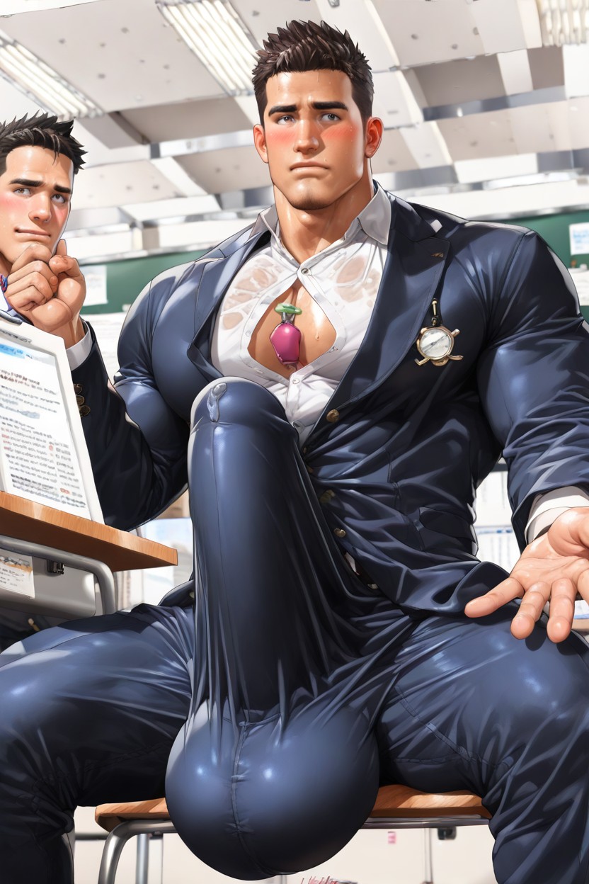 Keishin Kondou Yoshinori, Only Men, Vibrant AI Gay Porn