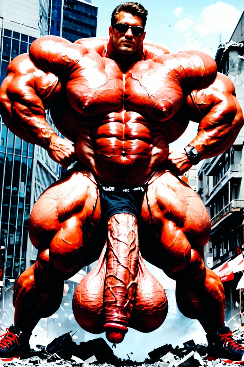Hyper Gigantic Veiny Penis, Penis Thicker Than Legs, Penis Longer Than Body AI Gay Porn