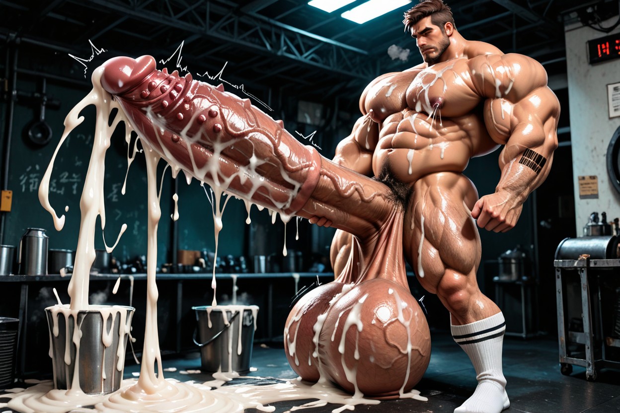 Cum On Hands, Cum On Abs, Steam AI Gay Porn
