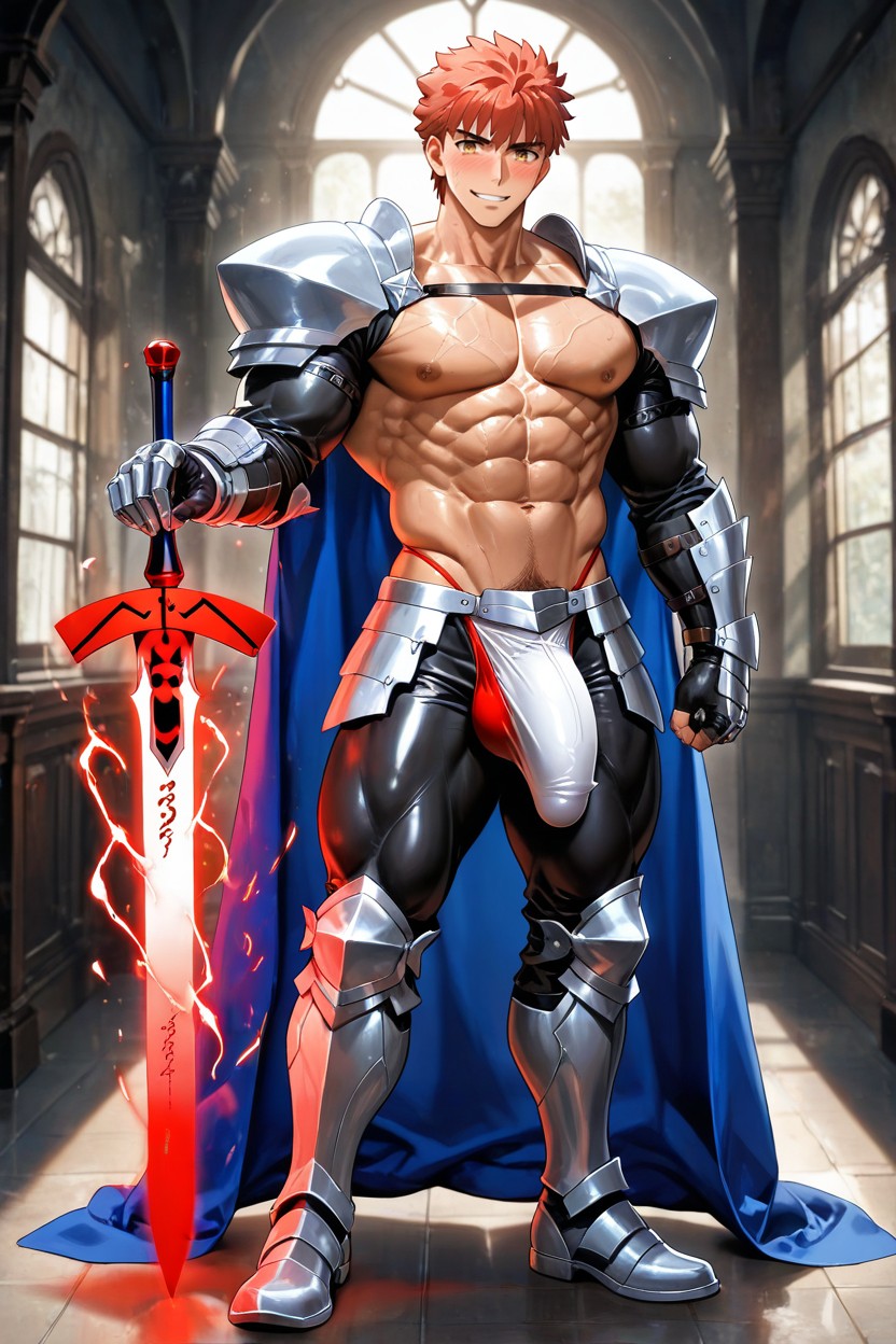 Wide Shoulders, Ultra-detailed, + AI Gay Porn