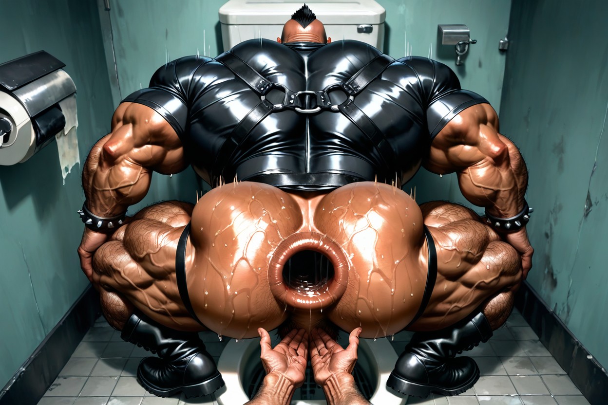 Hairy Balls, 18+, Big Lats AI Gay Porn