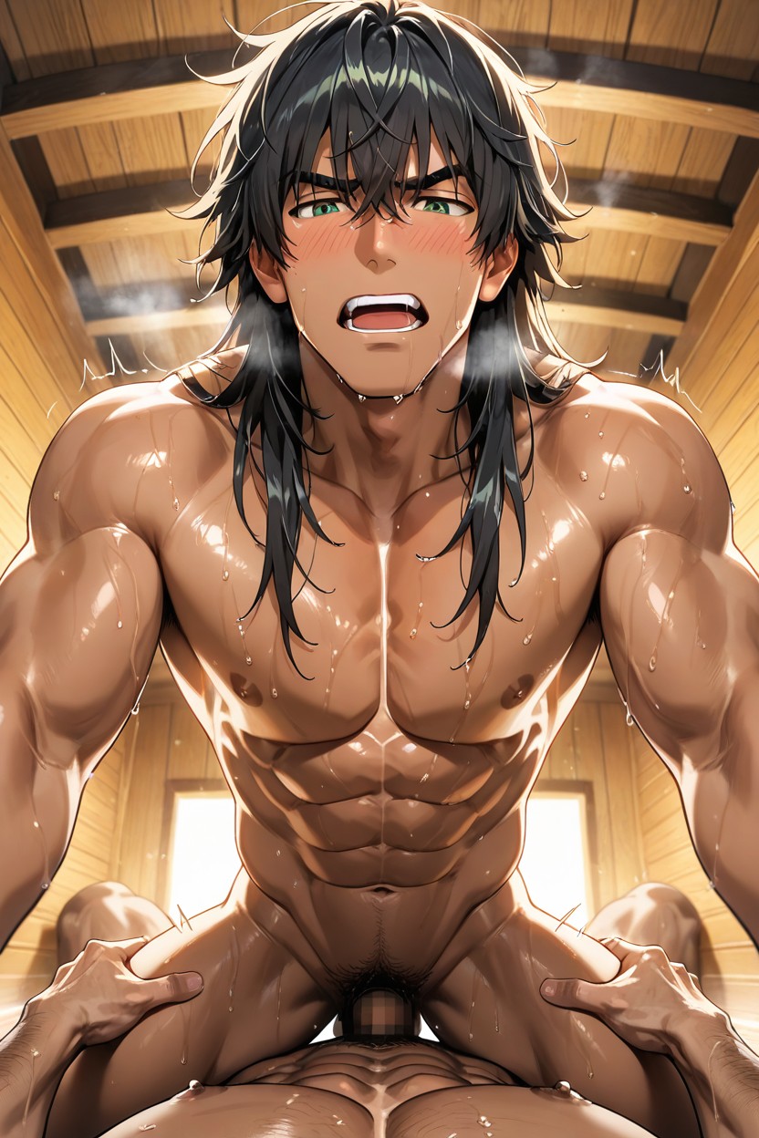 Fit, Blushing, He Is Humping The Viewer AI Gay Porn