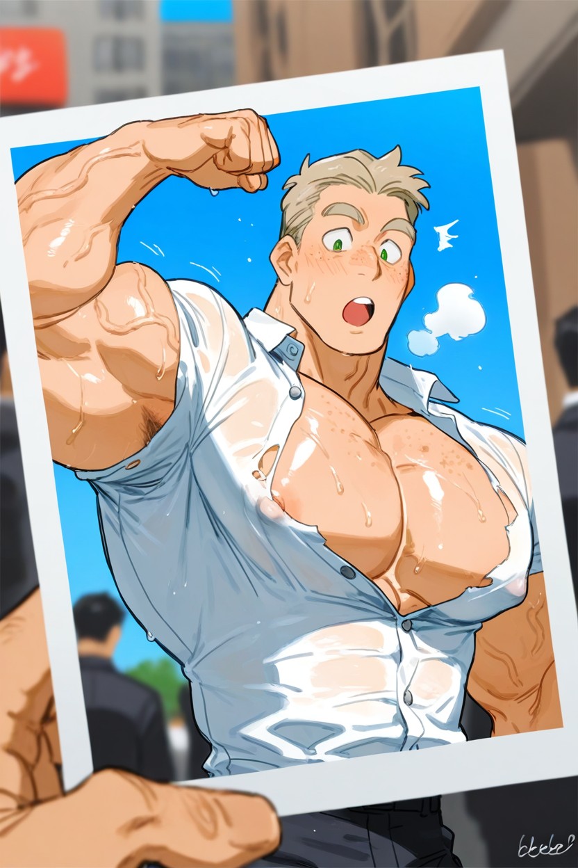 Blue Sky, Highress, View From Side Porno IA Gay