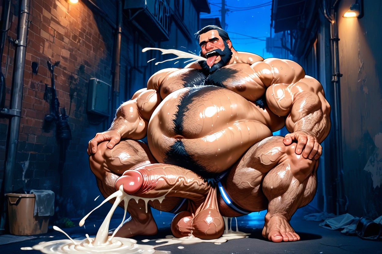 Drooling, Gay Porn, Extremely Veiny Porno gay IA