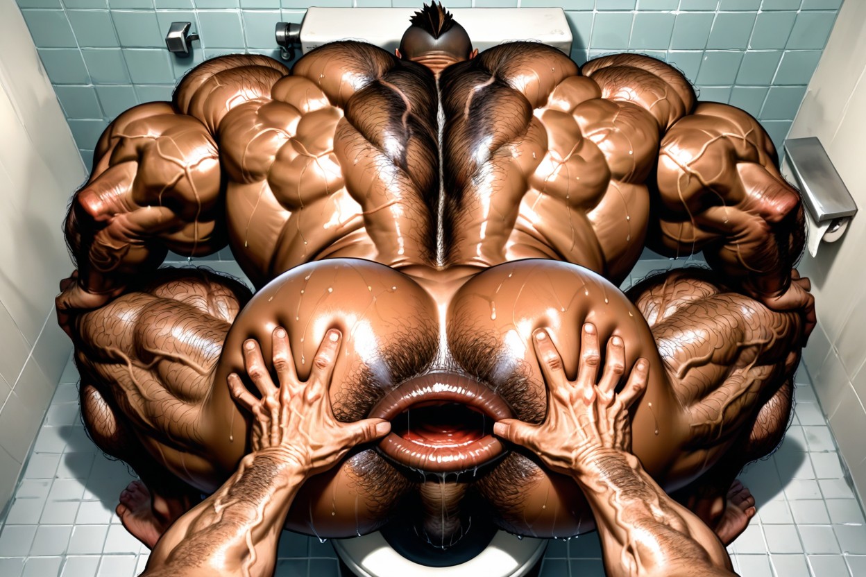 Wide Back, Top Down, Bara AI Gay Porn