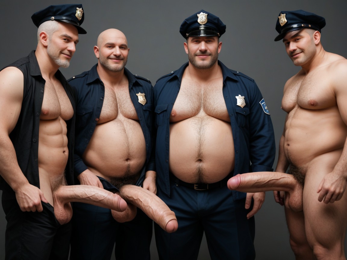 Extremely Hairy Balls, Masculine, Giant Pubic Hair Bushes Porno IA Gay