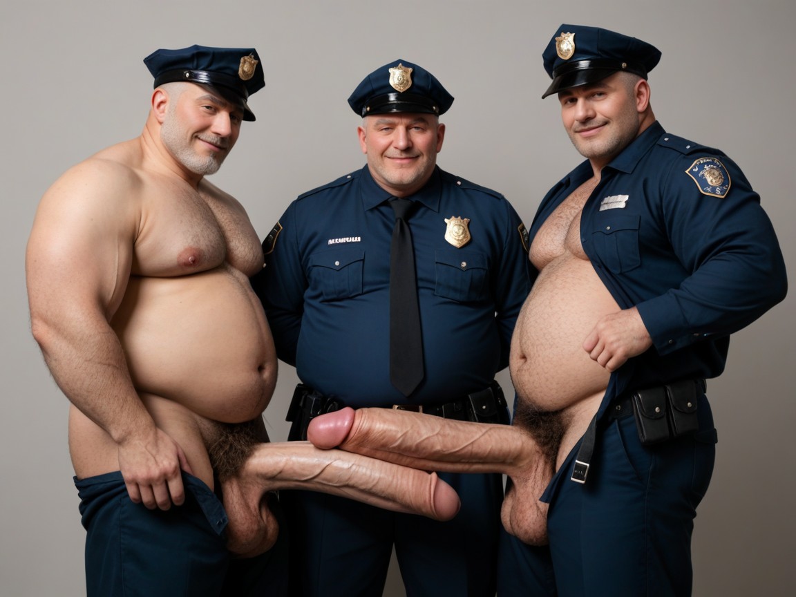 Extreme Body Hair, Strong Jaw, Hyper Body Hair Porno IA Gay