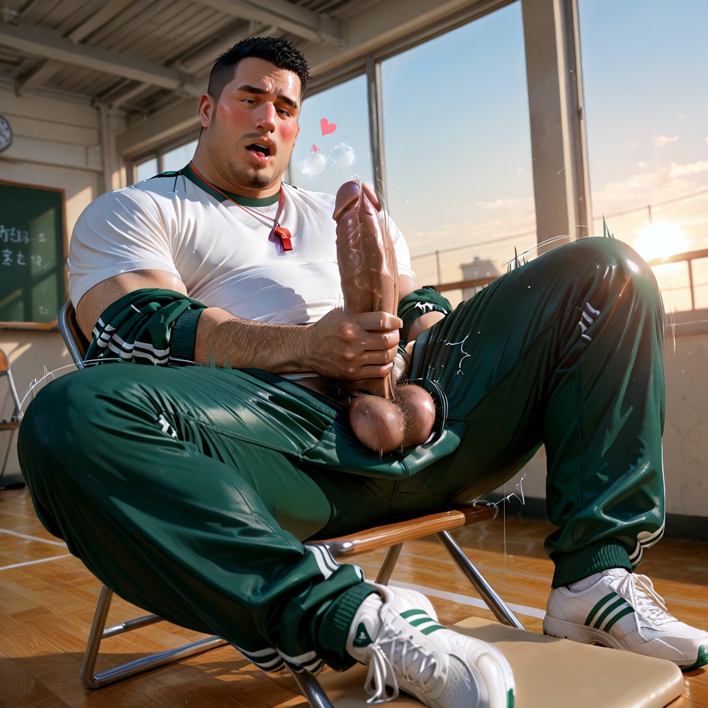 Open Mouth Widely, Fleeting Moment, Round Face Porno IA Gay