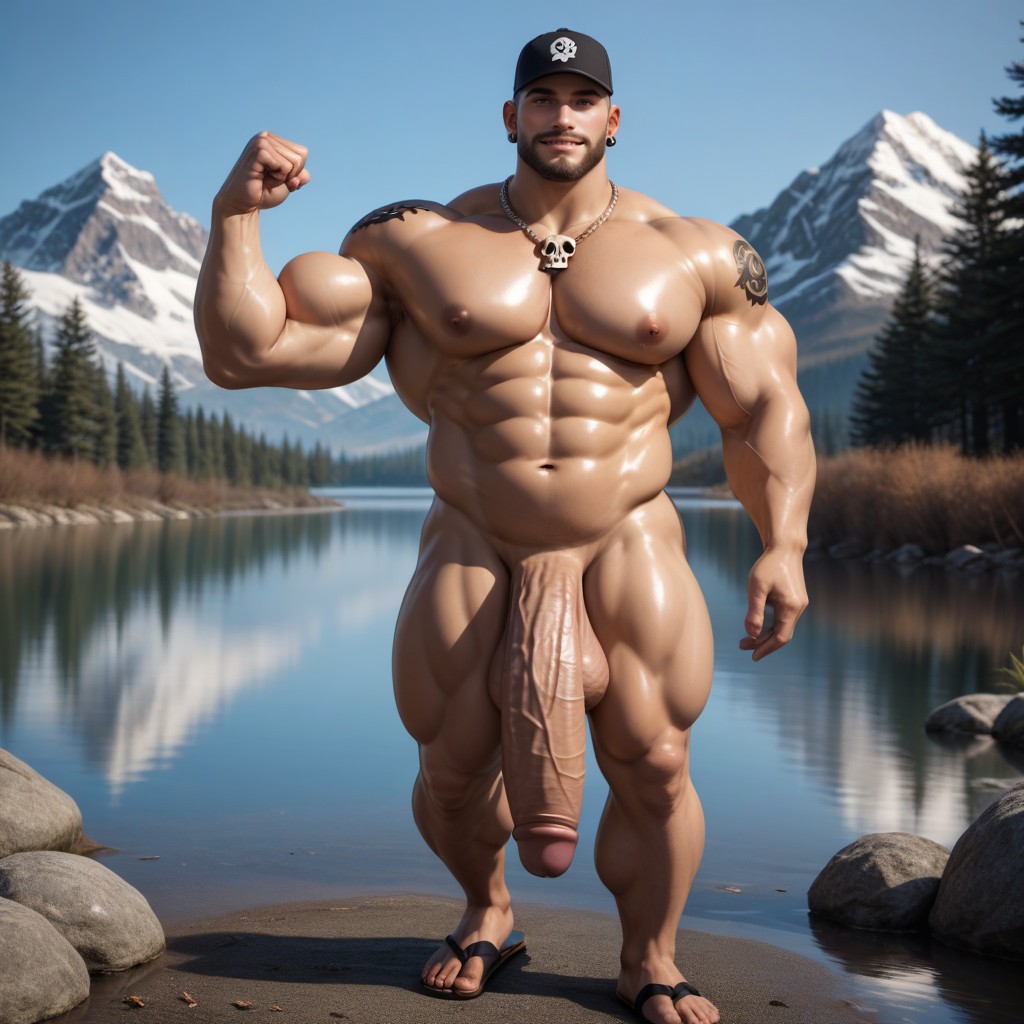 Brown Hair, Cool Black Tattoos, Oiled Skin Porno IA Gay