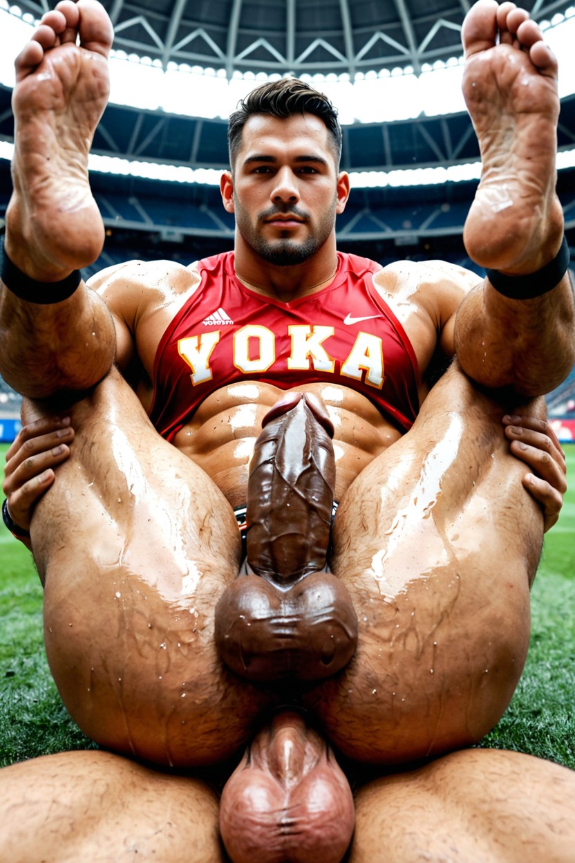 Large Feet, Arm Bands, Sweaty Feet Porno IA Gay