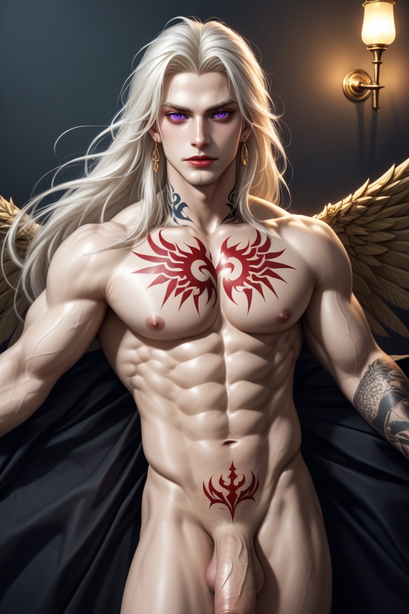 Long Hair, Nice Ass, Albino Porno IA Gay