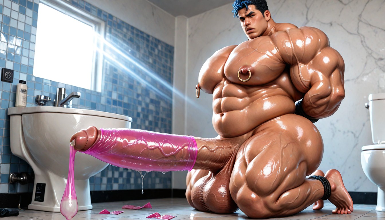 Realistic Render, Visible Rays Of Light, Uncircumcised ゲイAIポルノ