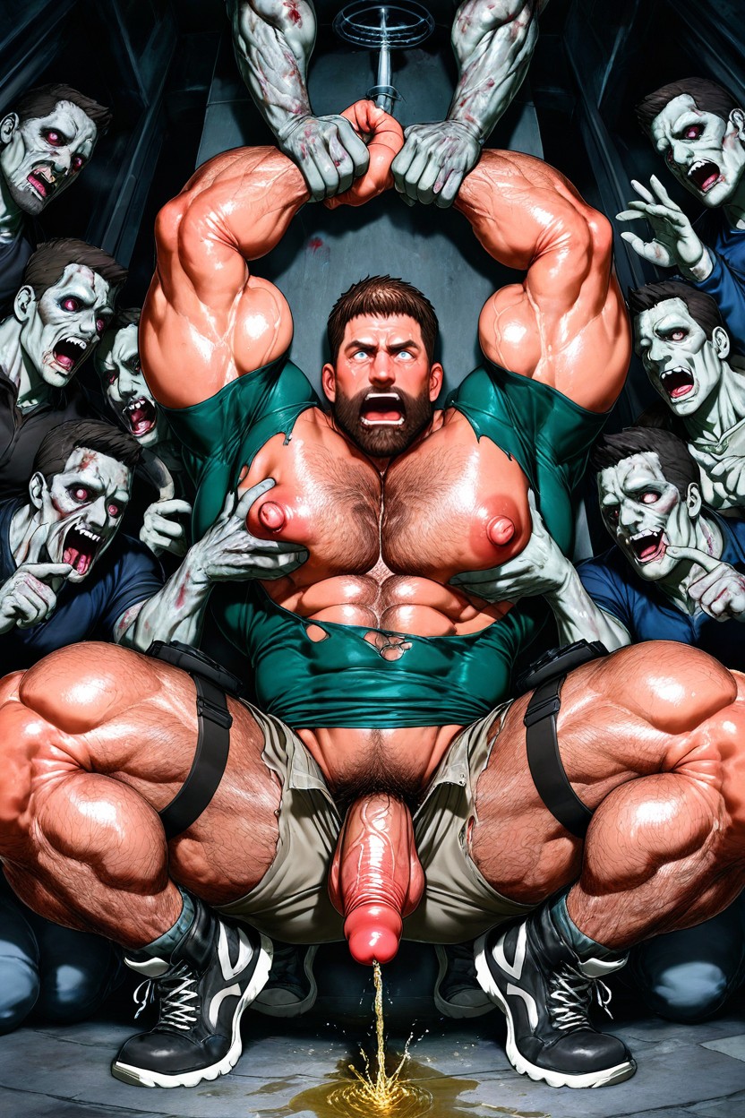 Hanjob, Rokudenashi Artstyle, Zombies KI Schwulenporno