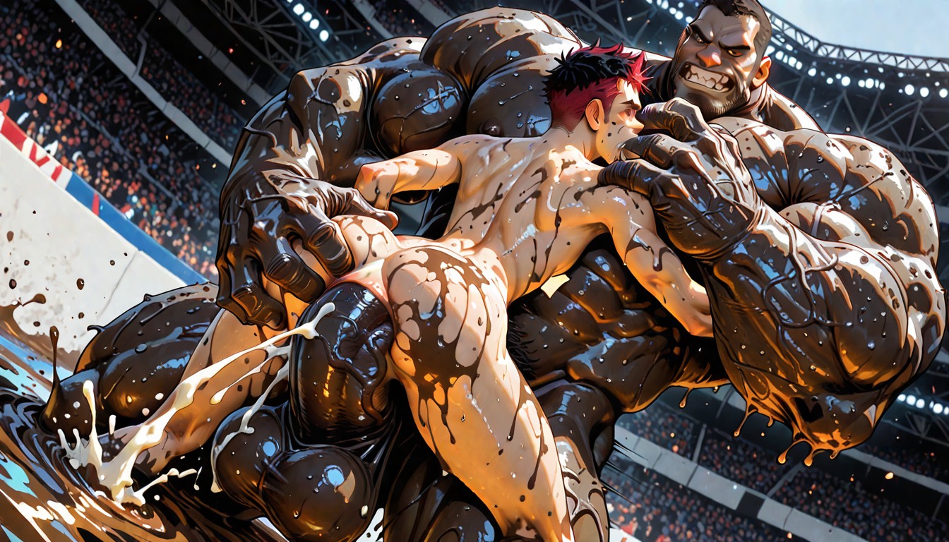 Stretching Puffy Anus, Cumshot, Hyper Snached Naked Waist Pornografia gay com IA