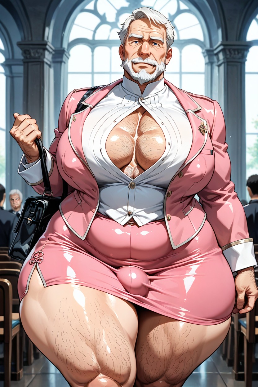 Gigantic Ass, Huge Thighs, Épais Porno IA Gay