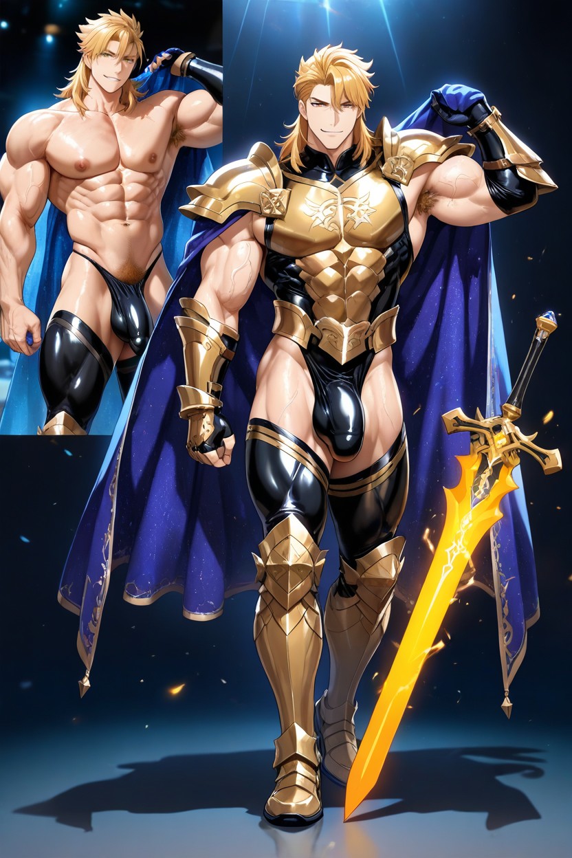 Hyper-muscular Ripped Physique, Wide Shoulders, Handsome Korean Idol Face Porno IA Gay