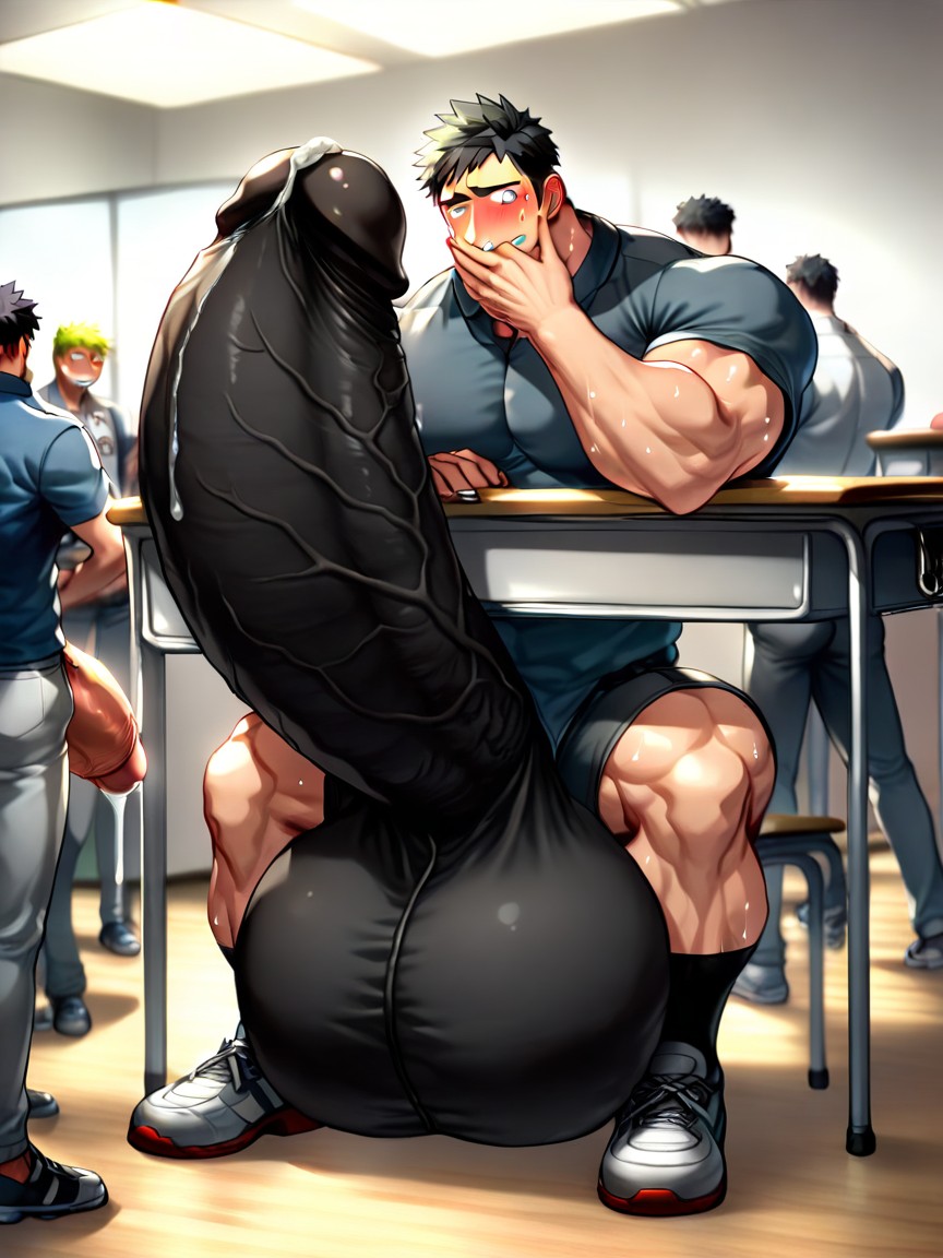 Men, Sweaty, Clothed Bottomless Porno IA Gay