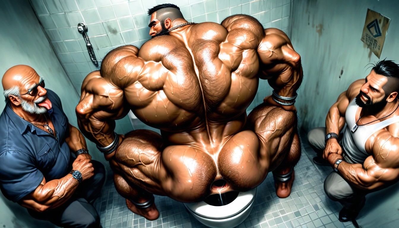 Big Lats, Dutch Angle, Ombre Dure Porno IA Gay